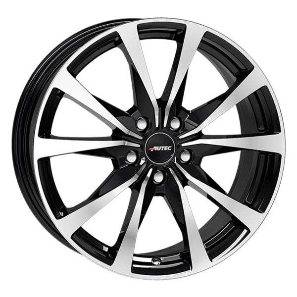 Autec Brixen Black Polished 6,50x16 5x100,00 ET40,00