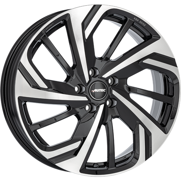 Autec Rixon Black Polished 7,50x18 5x120,00 ET60,00