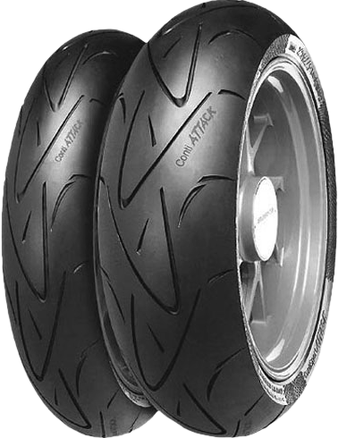 Continental ContiSportAttack 120/70ZR17 (58 W) Front TL M/C