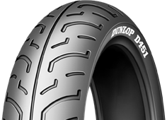 Dunlop D451 120/80-16 60 P Rear TL