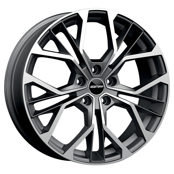 GMP Italia MATISSE-S Matt Anthracite Diamond 9,00x20 5x120,00 ET40,00