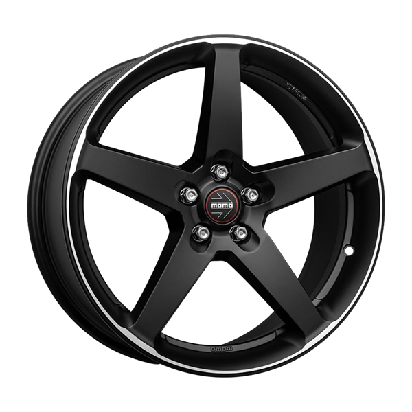 MOMO Five Black Polished 8,00x18 5x112,00 ET42,00