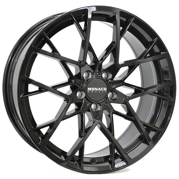 MONACO WHEELS Grand Prix 9 Gloss Black 8,50x19 5x114,30 ET40,00