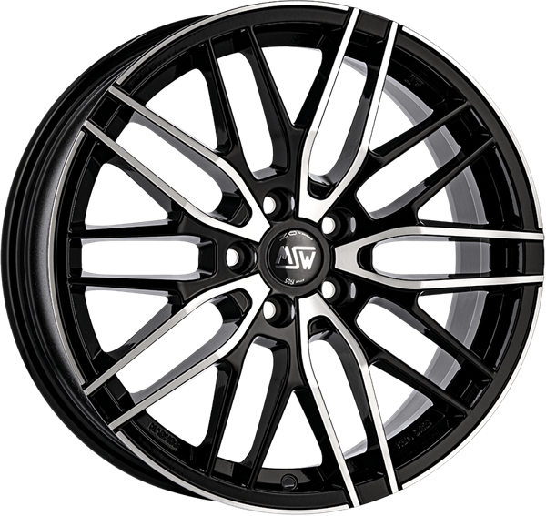 MSW 72 Black Polished 7,00x17 5x114,30 ET40,00