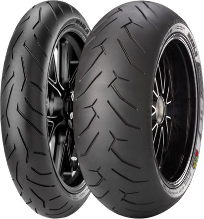 Pirelli Diablo Rosso II 200/50ZR17 (75 W) Rear TL M/C