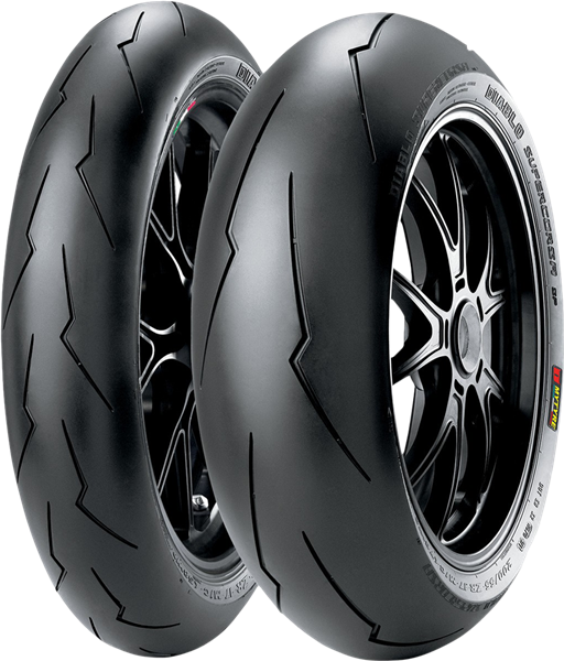 Pirelli Diablo Supercorsa SC V2 190/55Z R17 75 W Rear TL M/C SC2