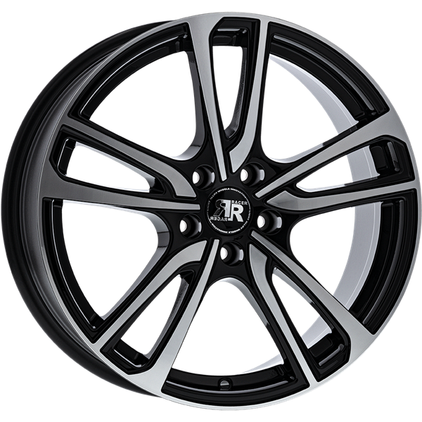 Racer WAVE LIGHT Black Polished 7,00x17 4x100,00 ET44,00