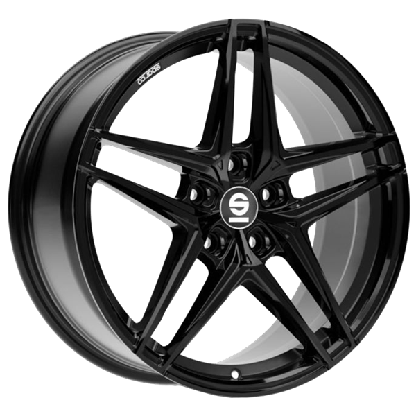Sparco Record Gloss Black 7,50x17 5x100,00 ET35,00