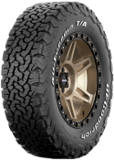 Close-up van het loopvlak BFGoodrich All Terrain T/A KO2 245/70 R17 119 S RWL