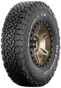 Close-up van het loopvlak BFGoodrich All Terrain T/A KO2 235/85 R16 120 S RWL