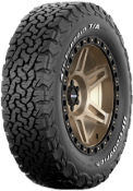 Close-up van het loopvlak BFGoodrich All Terrain T/A KO2 225/70 R17 110/107 S RWL