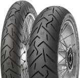 Close-up van het loopvlak Pirelli Scorpion Trail II 120/70ZR19 (60 W) Front TL M/C D