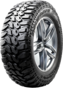 Close-up van het loopvlak Radar Renegade R7 M/T 235/85 R16 120/116 Q OWL, POR