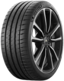 Close-up van het loopvlak Michelin Pilot Sport 4 S 245/35 R19 93 Y XL, ZR