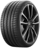 Close-up van het loopvlak Michelin Pilot Sport 4 S 255/30 R19 91 Y XL, ZR