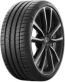 Close-up van het loopvlak Michelin Pilot Sport 4 S 255/30 R20 92 Y RUN ON FLAT ZP, XL, ZR