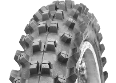 Close-up van het loopvlak Deli Tire SB-120E 90/90-21 54 R Front TT
