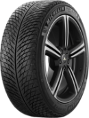 Close-up van het loopvlak Michelin Pilot Alpin 5 255/45 R18 103 V XL