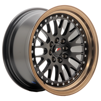 Japan Racing JR10 Black Lip Bronze 7,00x15 4x100,00 / 4x108,00 ET30,00