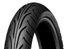 Close-up van het loopvlak Dunlop Arrowmax GT601 100/90-16 54 H Front TL