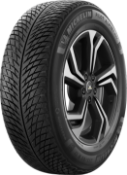 Close-up van het loopvlak Michelin Pilot Alpin 5 SUV 235/60 R17 106 H XL
