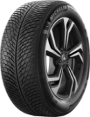 Close-up van het loopvlak Michelin Pilot Alpin 5 SUV 265/50 R19 110 H RUN ON FLAT ZP, XL, *