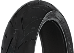 Close-up van het loopvlak Dunlop Sportmax RoadSport 2 200/55ZR17 (78 W) Rear TL