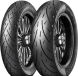 Close-up van het loopvlak Metzeler Cruisetec 180/55ZR18 (74 W) Rear TL M/C