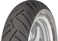 Close-up van het loopvlak Continental ContiScoot 120/80-14 58 S Front TL