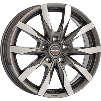 Borbet CW5 anthracite polished 6,50x16 5x130,00 ET66,00