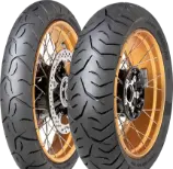 Close-up van het loopvlak Dunlop Trailmax Meridian 120/70ZR19 60 W Front TL