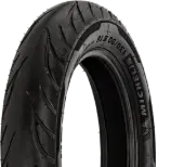 Close-up van het loopvlak Michelin Commander III Cruiser 100/90 B19 57 H Front TL/TT M/C