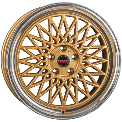 Borbet B gold rim polished 8,50x19 5x114,30 ET40,00