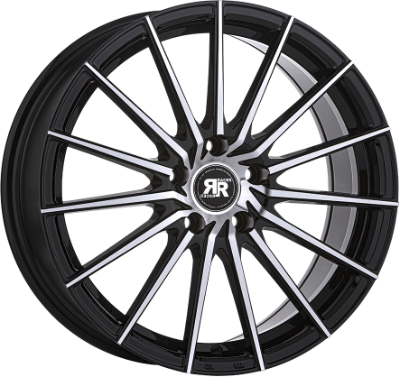 Racer Turismo Black Machined 6,50x15 4x108,00 ET25,00