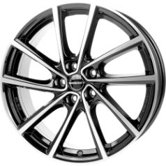 Borbet V black polished