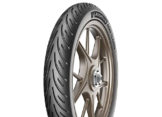Close-up van het loopvlak Michelin Road Classic 90/90 B18 51 H Front TL M/C
