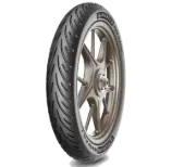 Close-up van het loopvlak Michelin Road Classic 100/90 B19 57 V Front TL M/C