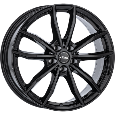 RIAL X12 Black Gloss 7,00x16 5x112,00 ET48,00