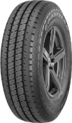 Close-up van het loopvlak Goodyear Duramax G2 195/80 R14 106/104 S C, WSW