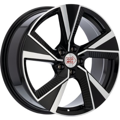 Mille Miglia MME3 Black Polished 7,50x18 5x114,30 ET40,00