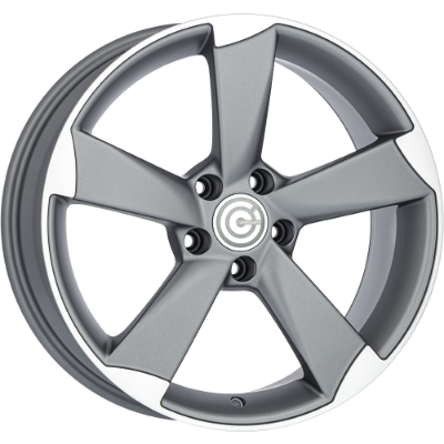 Carbonado Graphene Matt Anthracite Polished 7,50x17 5x112,00 ET35,00