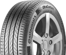 Close-up van het loopvlak Continental UltraContact