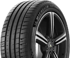 Close-up van het loopvlak Michelin Pilot Sport 5