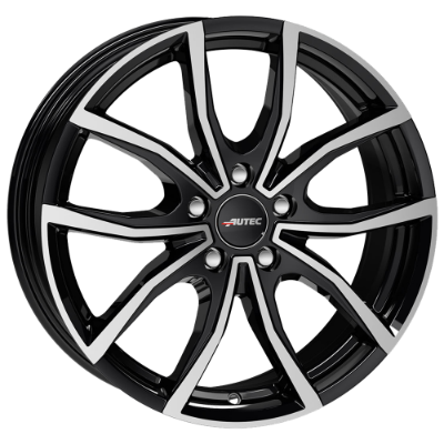Autec Vidra Black Polished 7,00x17 5x108,00 ET50,00
