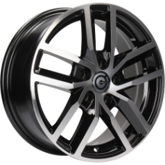 Carbonado Ice Black Polished