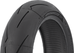 Close-up van het loopvlak Pirelli Diablo Supercorsa SP V4 150/60ZR17 66 W Rear TL M/C
