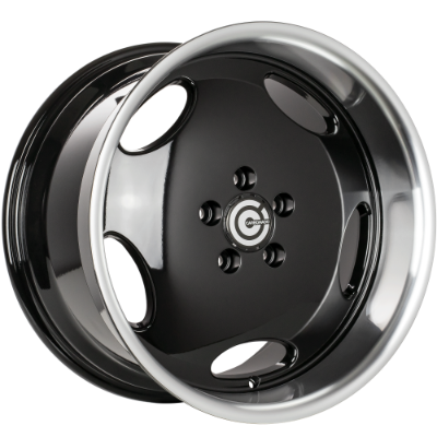 Carbonado Vintage Black Glossy Lip Polished 9,50x18 5x112,00 ET35,00