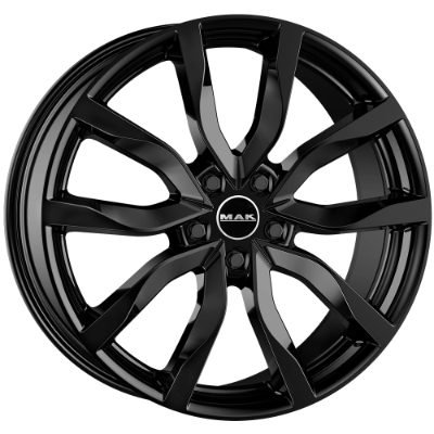 MAK Highlands Gloss Black 8,50x20 5x120,00 ET40,00