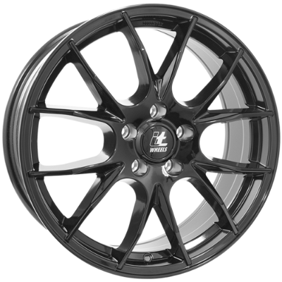 itWHEELS Kira Gloss Black 6,50x16 4x108,00 ET45,00