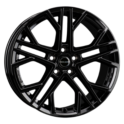 Borbet XV black glossy 8,50x19 5x108,00 ET45,00